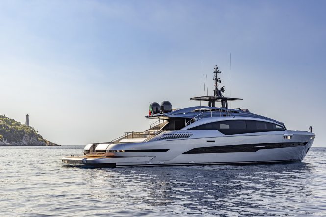 Revolutionary 35m PERSHING GTX116 – a unique sport utility yacht