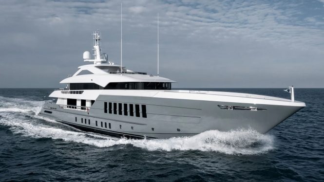 Heesen deliver 55m superyacht RELIANCE, the fifth hull in their 55 Steel range
