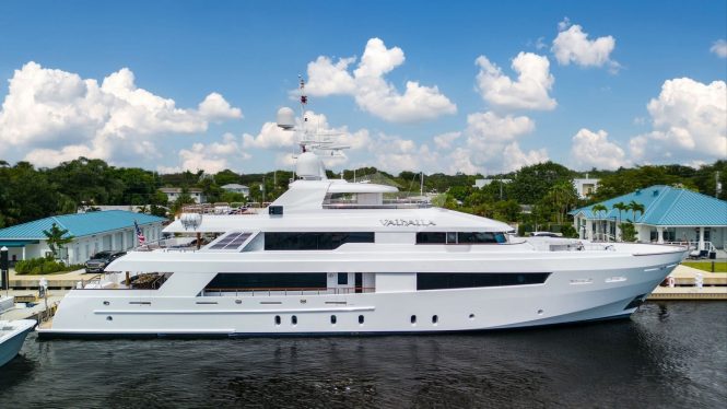46m luxury yacht VALHALLA available for charter in The Bahamas