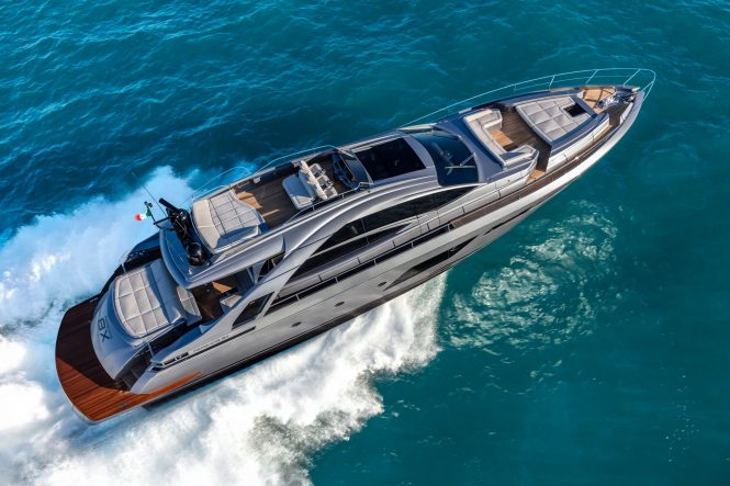 Recently launched 23m motor yacht CHERRY ready for charters in France and Italy