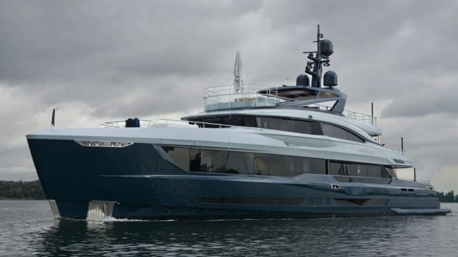 Mengi Yay deliver 47m superyacht ANCORA to her American owners