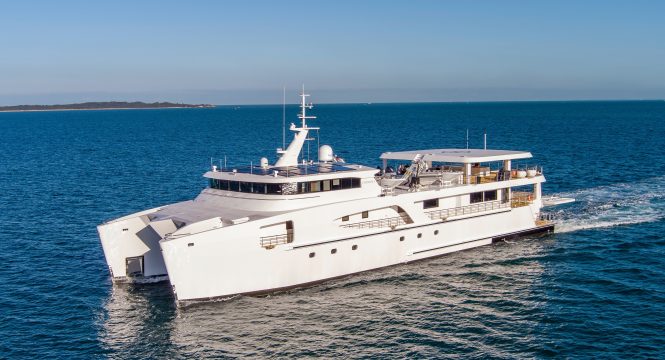 Echo Yachts deliver 56m adventure catamaran CHARLEY 2