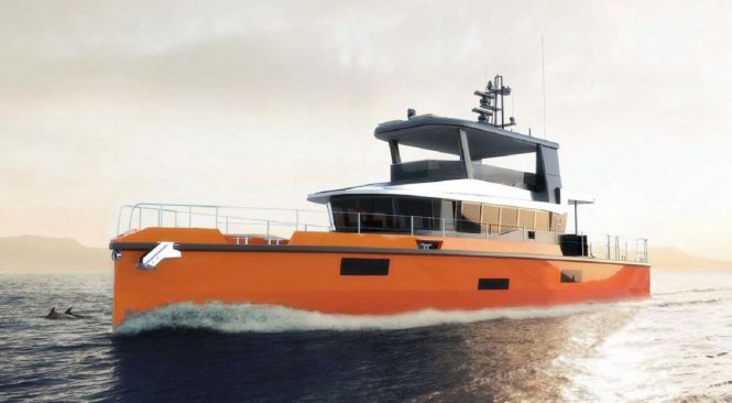 Explorer yacht VANGUARD launches as the second 24m Naval XPM78