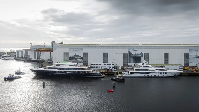 Damen Yachting launches two Limited Edition Amels superyachts on the same day