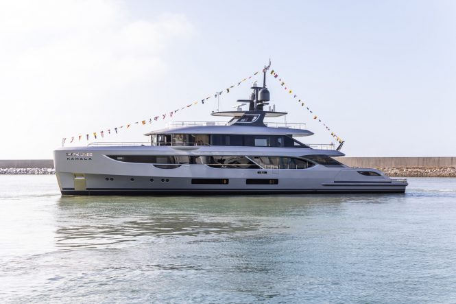 Benetti launch Oasis 40M motor yacht KAHALA