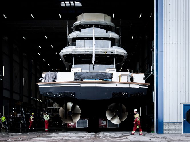 Royal Huisman Project 406 - by Tom van Oossanen