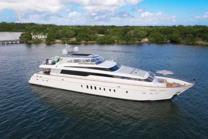 Luxury yacht DADDY is ready for charter, fresh from a recent and extensive refit