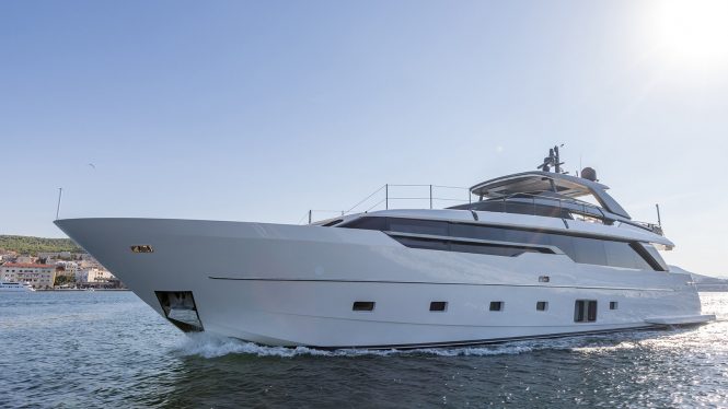 Eastern Mediterranean charters on board brand new 30m luxury yacht JICJ