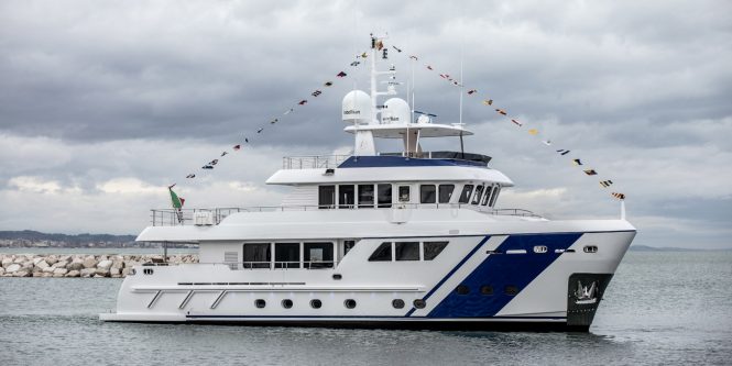 26m explorer motor yacht EMPIRE launched by Cantiere della Marche