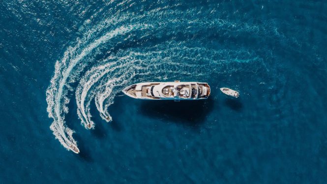 New photos and video of Sunseeker 40 charter yacht ABOUT TIME available in the Bahamas
