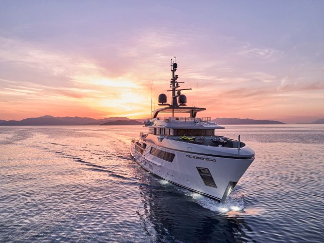 Sunset cruising