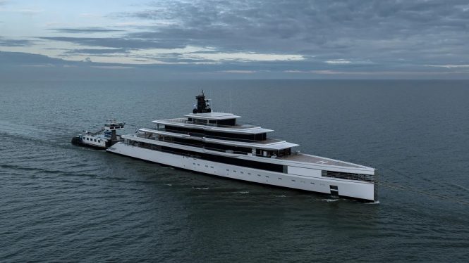 103m Feadship superyacht ULYSSES (Project 1011) commences sea trials