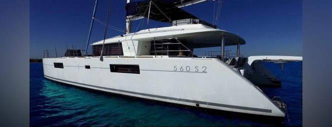 Luxury 17m catamaran KING OF DIAMONDS: fresh from a refit and available for charter in Greece