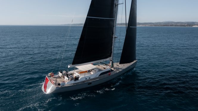 Performance sailing yacht L’HIPPOCAMPE available for charter on both sides of the Atlantic