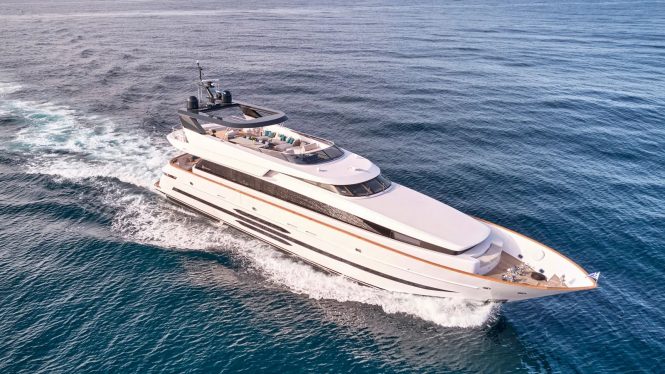 33m motor yacht O’RIANA is launched by Golden Yachts