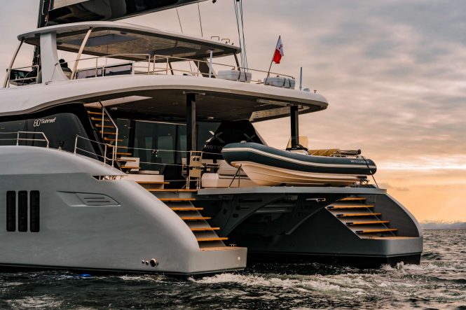 View of the stern