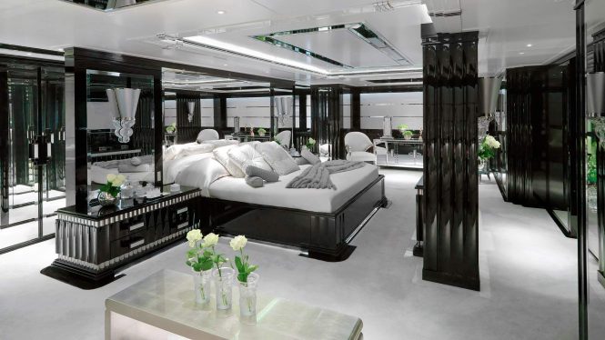 A beautiful master suite