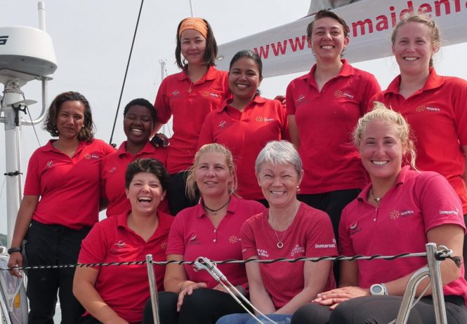 The International SeaKeepers Society, sailing yacht MAIDEN and Seabed 2030 collaborate during the 2023/24 Ocean Globe Race