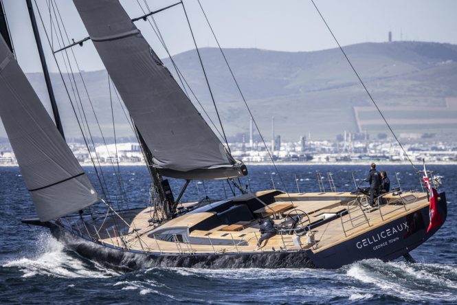 Nauta Design reveals details of 35m hybrid sailing yacht GELLICEAUX