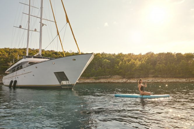 49m sailing yacht ANIMA MARIS is offering discounted rates for the remaining summer weeks in Croatia