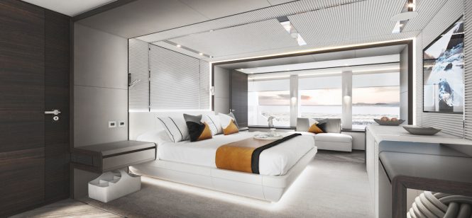 PROJECT JADE master stateroom