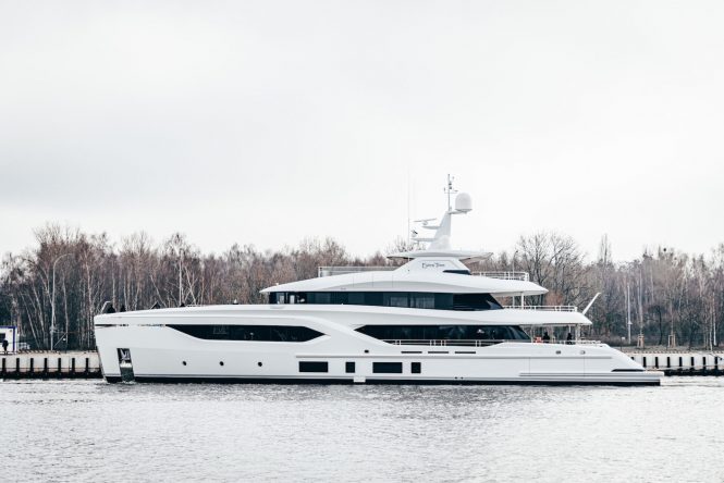 44m superyacht EXTRA TIME new to charter around the Western Mediterranean