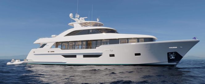 Westport announce the first hull of their 36m W117 range is nearing completion