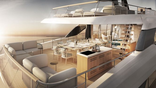 Upper deck aft