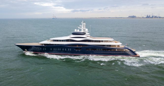 Superyacht LAUNCHPAD previously Feadship 1010 delivered