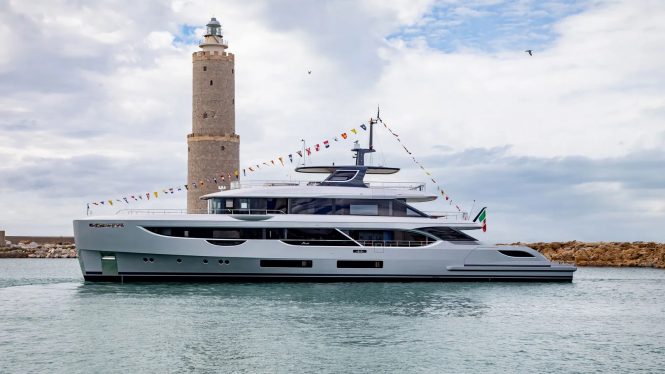 40m superyacht COSMICO is launched by Benetti as the latest model in their Oasis Deck® line