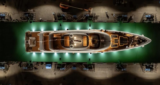Benetti FB610 superyacht Dyna R - Photo credit Benetti