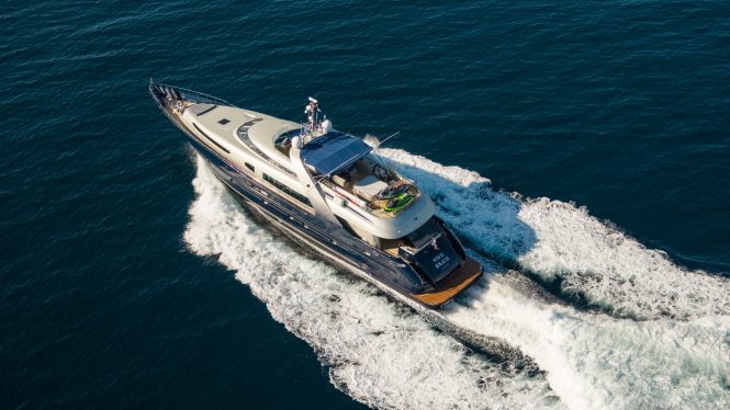 Fabulous 38m motor yacht ONE BLUE available for charter in Croatia