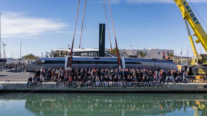 Sailing catamaran AGAVE | image courtesy of Gunboat