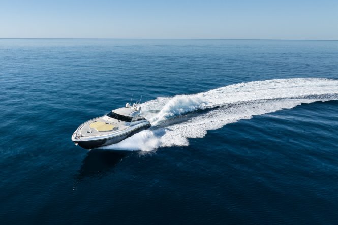 Reach sensational speeds aboard 24m motor yacht SLIP AWAY