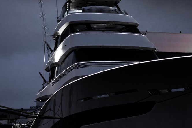 Royal Huisman’s 52m motor yacht PROJECT 402 christened SPECIAL ONE ahead of her sea trials