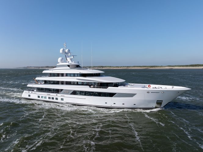 Royal Hakvoort have delivered 61m custom superyacht ASIA