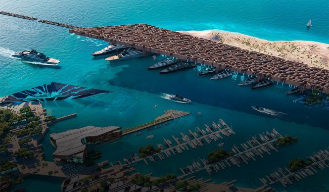 Brand new superyacht marina: Saudi Arabia’s Neom announces development of Jaumur – a cosmopolitan marina community.