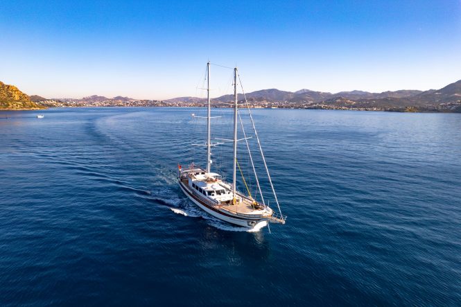 Turkey Yacht Charter Special: Award-winning 40m luxury yacht DOUBLE EAGLE offering 5% discount in June