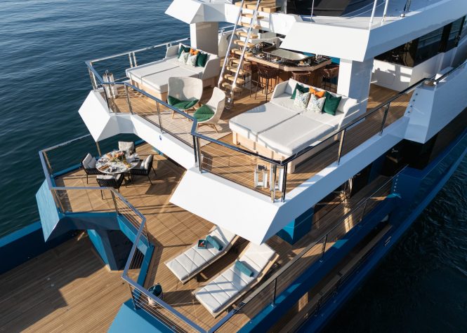 Reduced charter rate for 47m luxury motor yacht KING BENJI in the Western Mediterranean