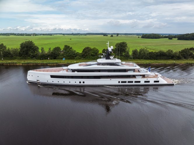 Superyacht HAVEN is delivered by Lürssen, marking the dawn of a new era of superyacht design