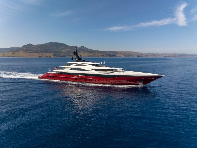 Award winning 80m Bilgin superyacht LEONA scoops another accolade
