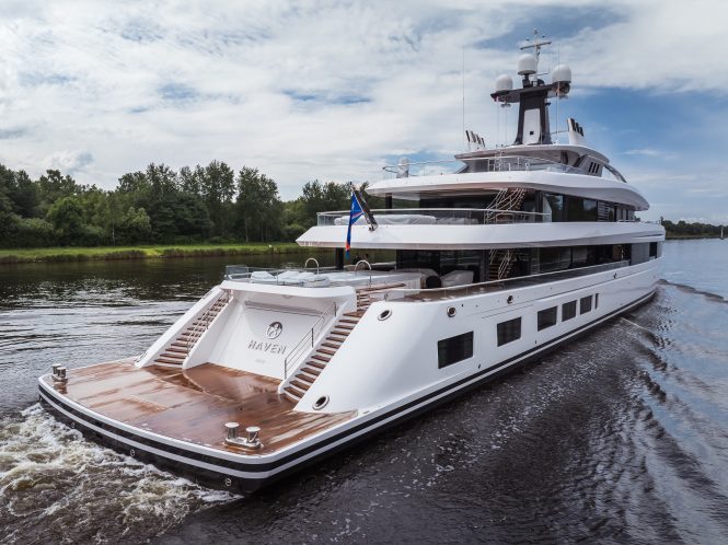 Motor yacht HAVEN ©Finn Karstens