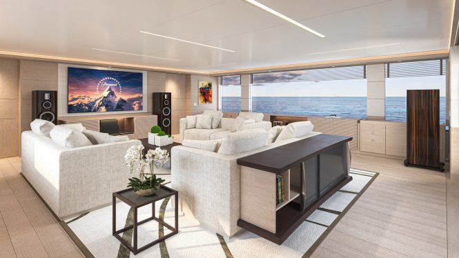 Main salon (rendering)