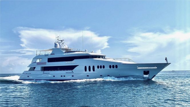 Superyacht SONICIAN available for charter in the Bahamas