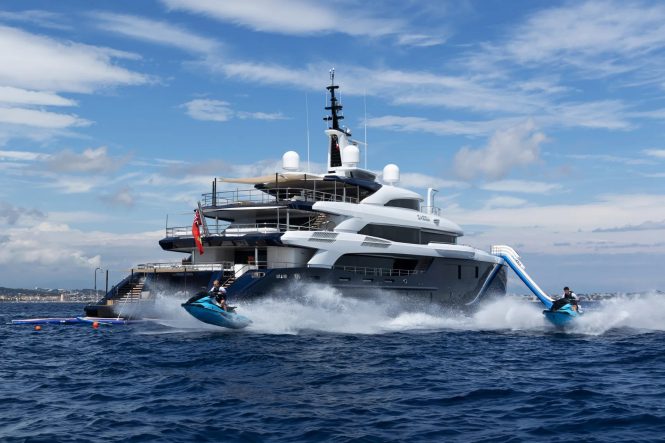 A dream yacht charter in the Mediterranean awaits on 65m luxury superyacht ZAZOU