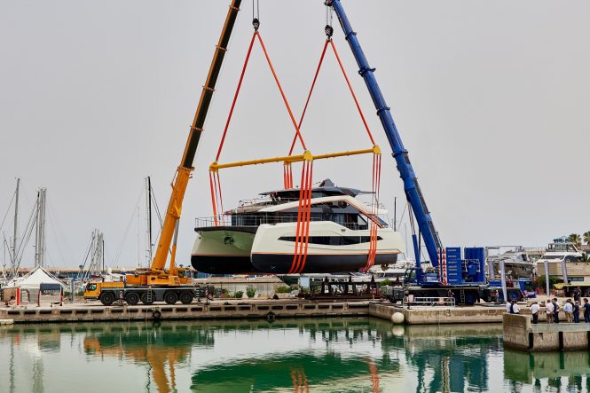 Luxury yacht ATALI