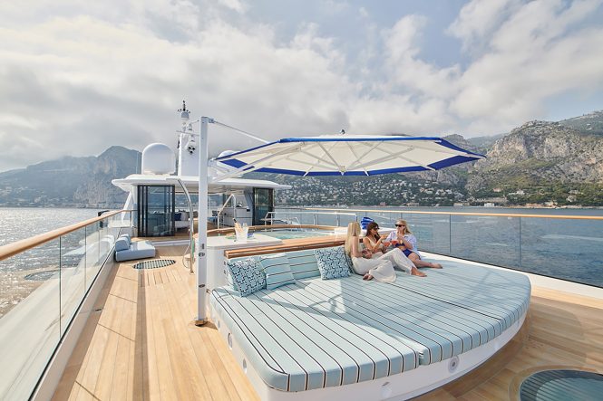 76m superyacht CORAL OCEAN offering charter special in the West Mediterranean