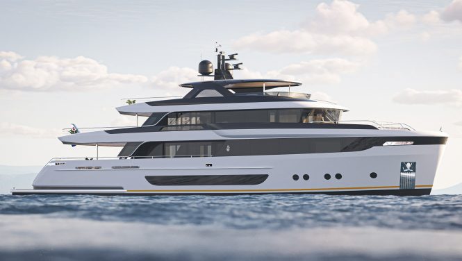 Van der Valk Shipyard announce 35m explorer yacht SAMBA