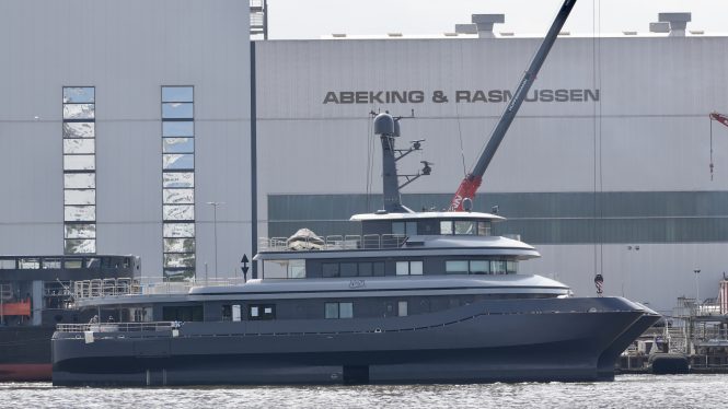 Abeking & Rasmussen’s 41-meter superyacht NURJA relaunched after refit