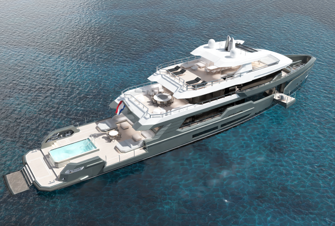 Leapher Yachts unveils 49m luxury explorer yacht NAVIX50